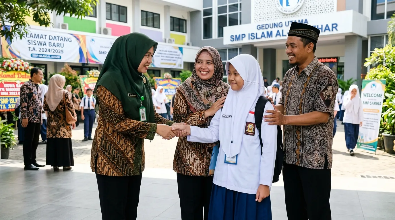 Penyambutan Siswa Baru & Orang Tua